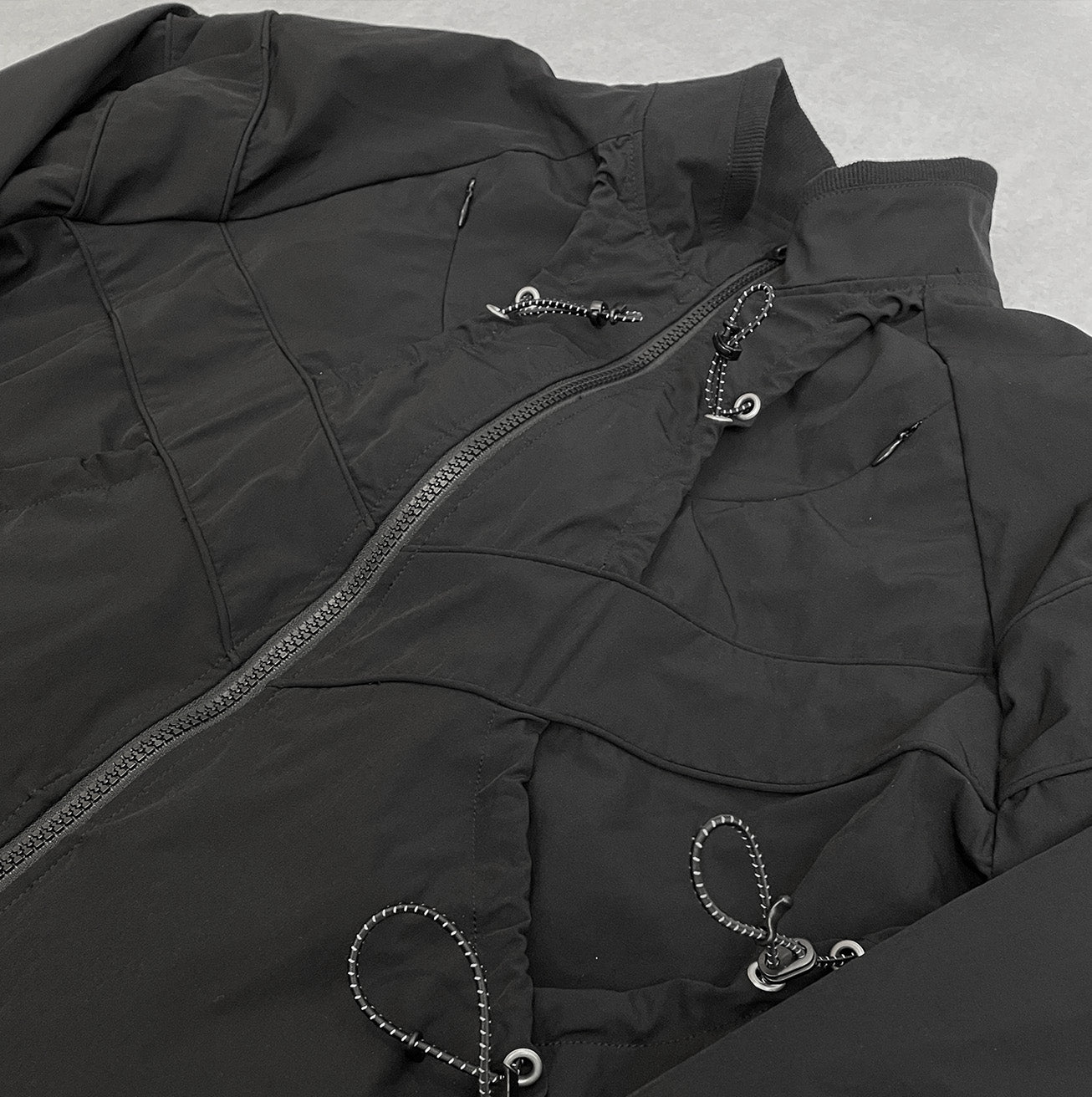IPA-PC81-BK Outdoor Functional Rope-Cut Tailored Jacket