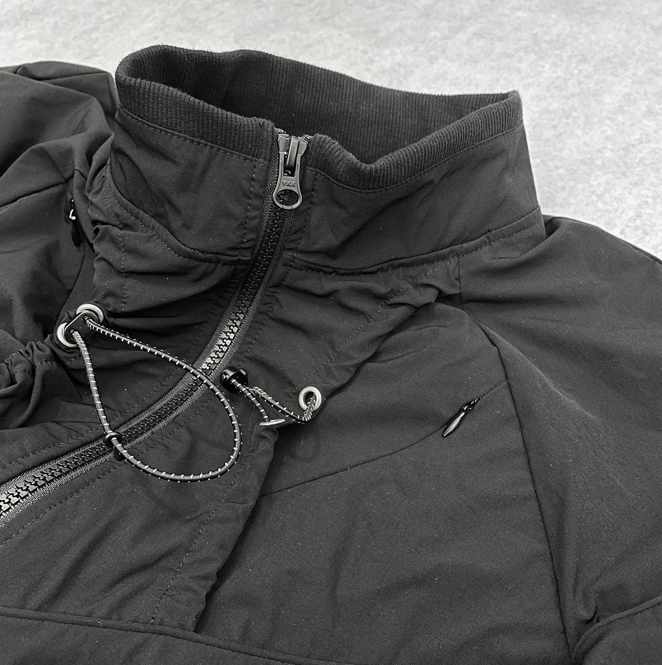 IPA-PC81-BK Outdoor Functional Rope-Cut Tailored Jacket