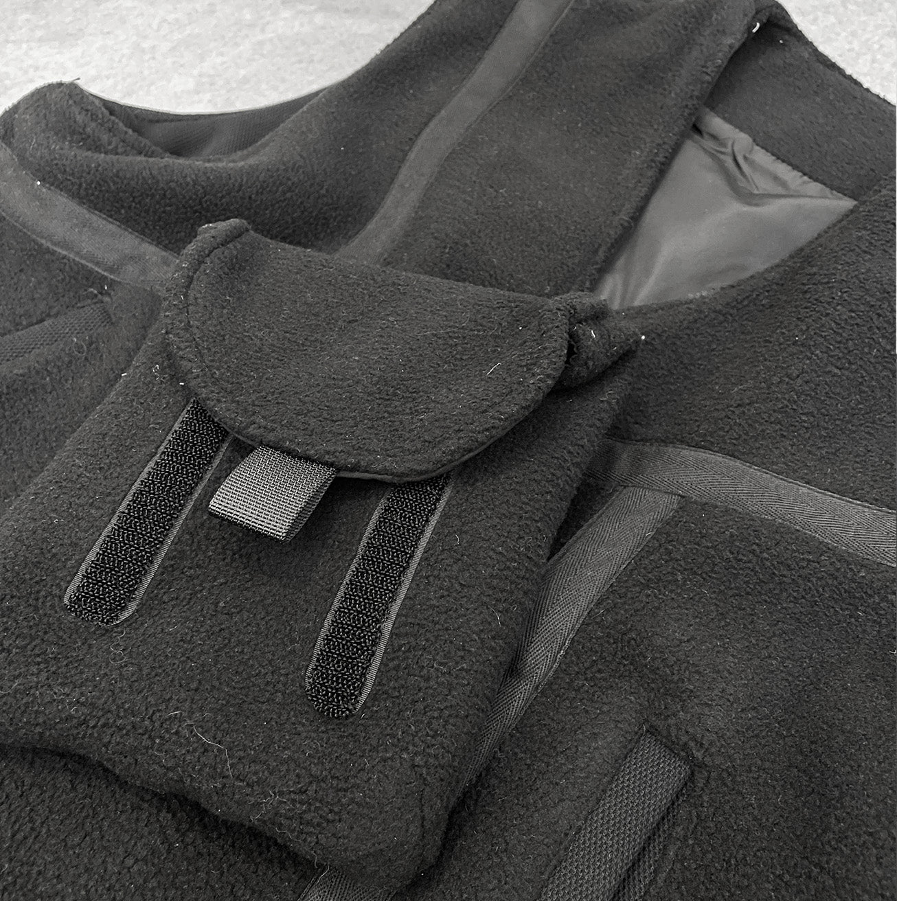(pre-order)IPA-PC82-BK Fleece-Lined Warm Outdoor Vest