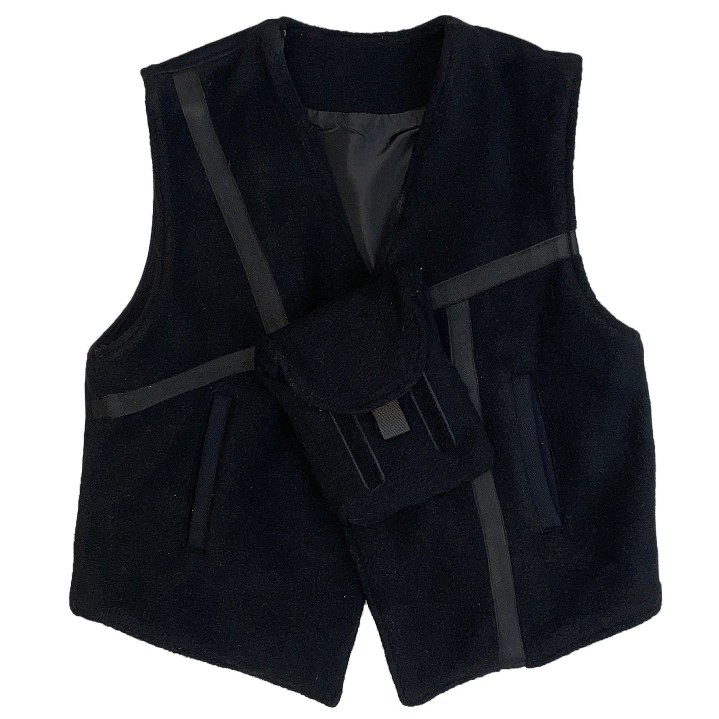 (pre-order)IPA-PC82-BK Fleece-Lined Warm Outdoor Vest