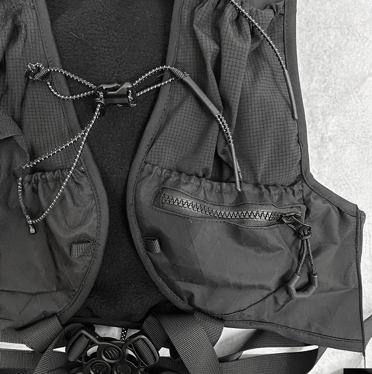 (pre-order)IPA-PC83-BK Outdoor Workwear Functional Pocket Backpack Vest