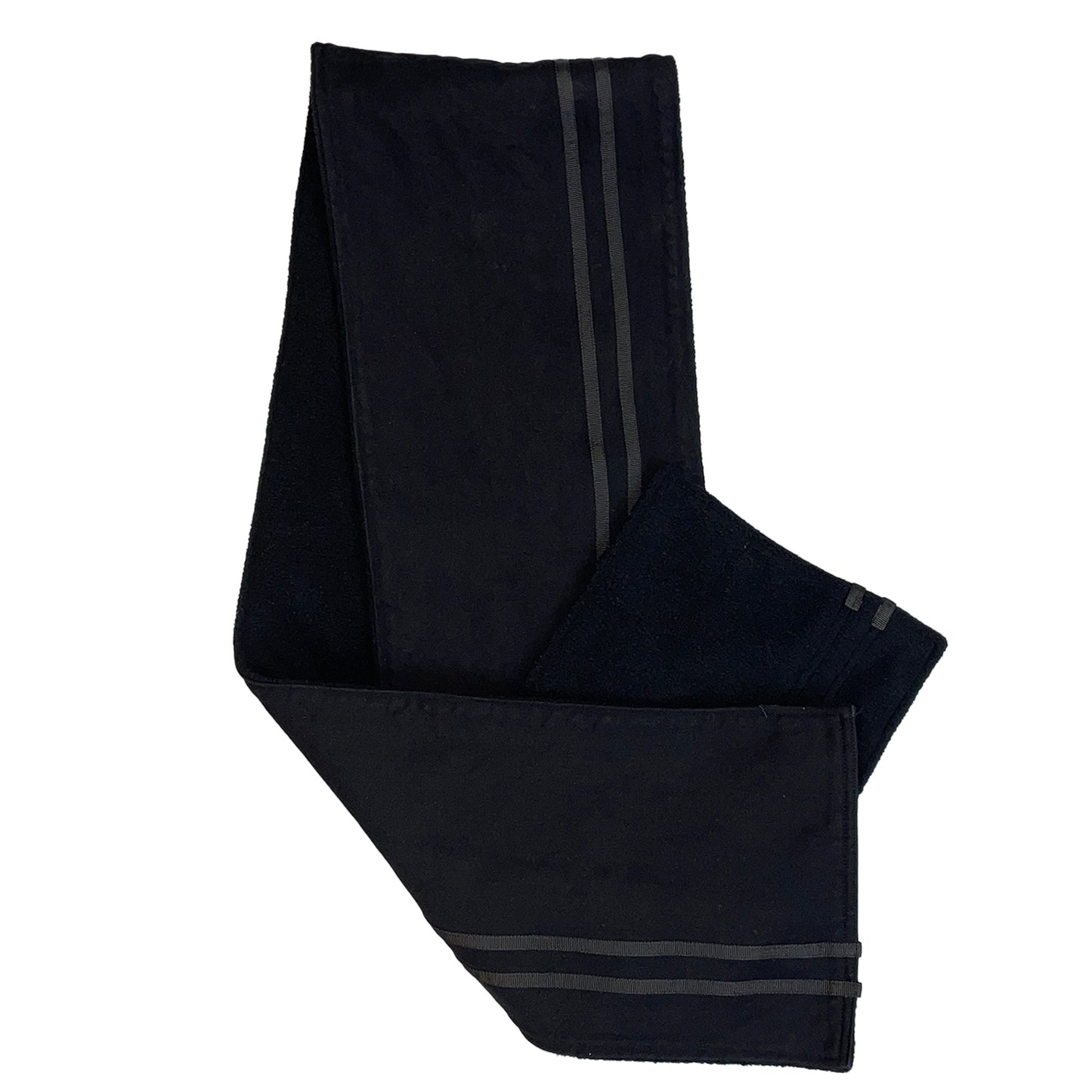 (pre-order)IPA-PC92-BK Washed raw-cut denim Scarf