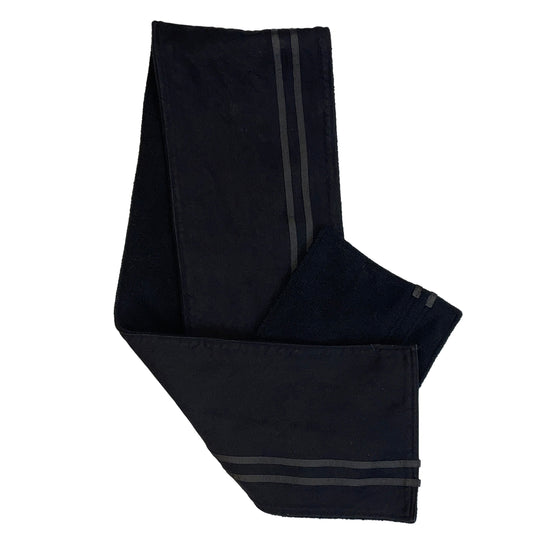 IPA-PC92-BK Washed raw-cut denim Scarf