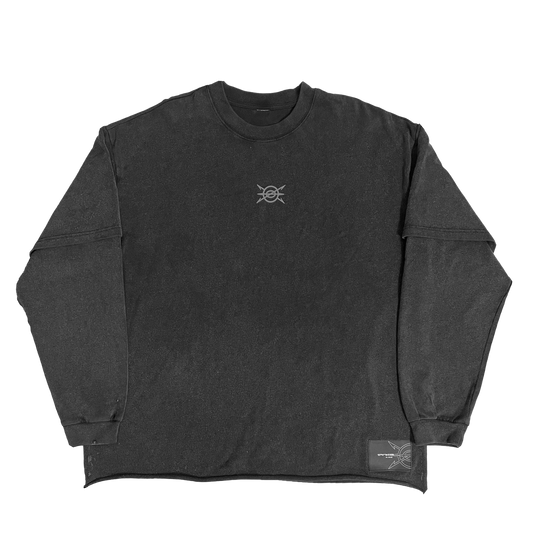 IPA-PC0225-BK- Wax Shadow Tee