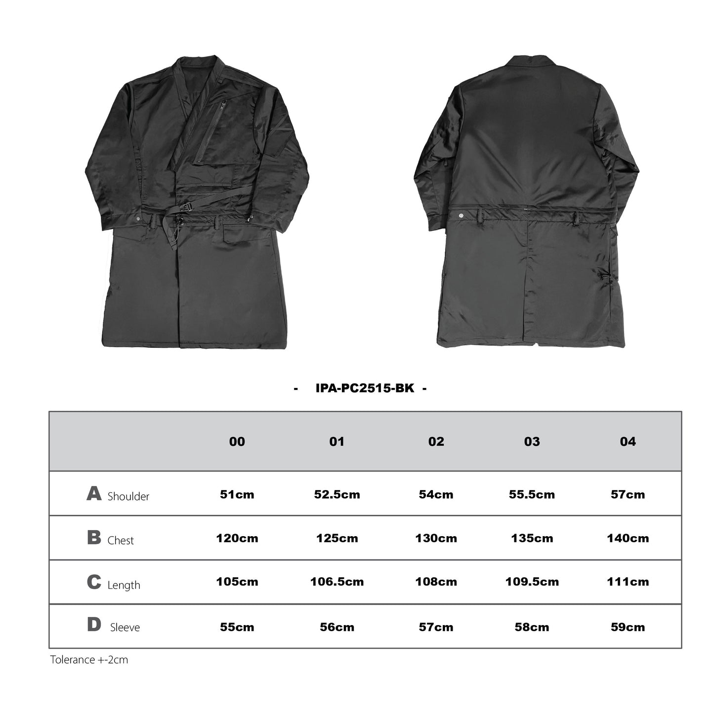 (Pre-Oeder) IPA-PC2515-  Hybrid Travel Coat