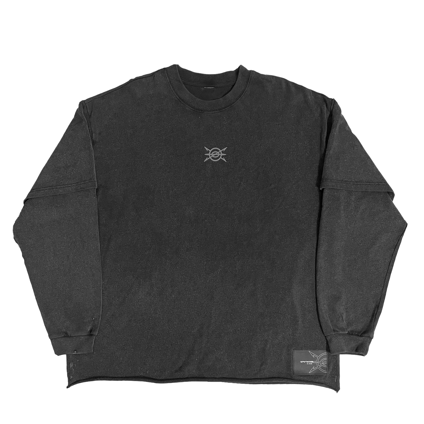 IPA-PC0225-BK-  Wax Shadow Tee