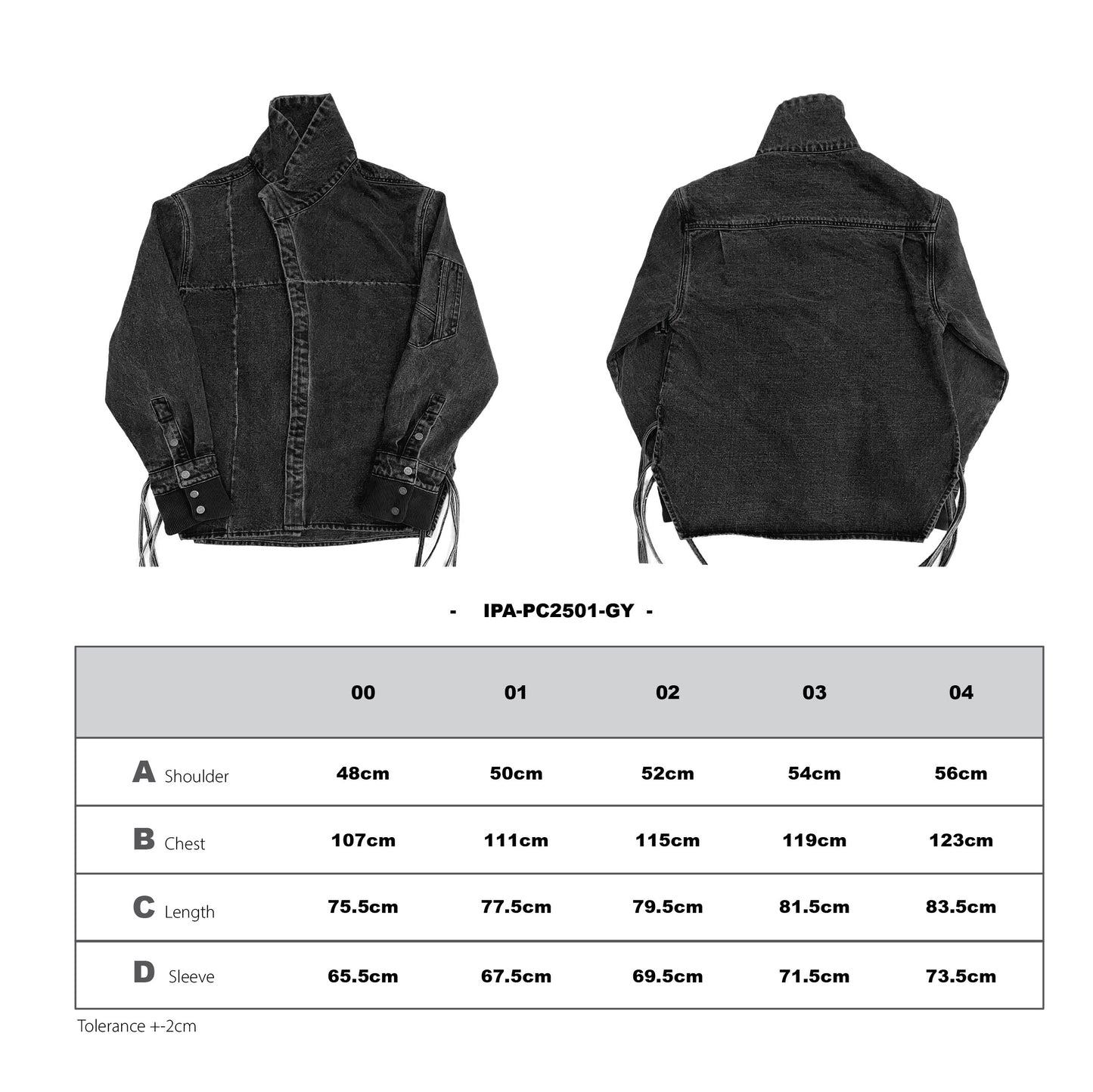 (Pre-Oeder) IPA-PC2501-BK Exile Shirt