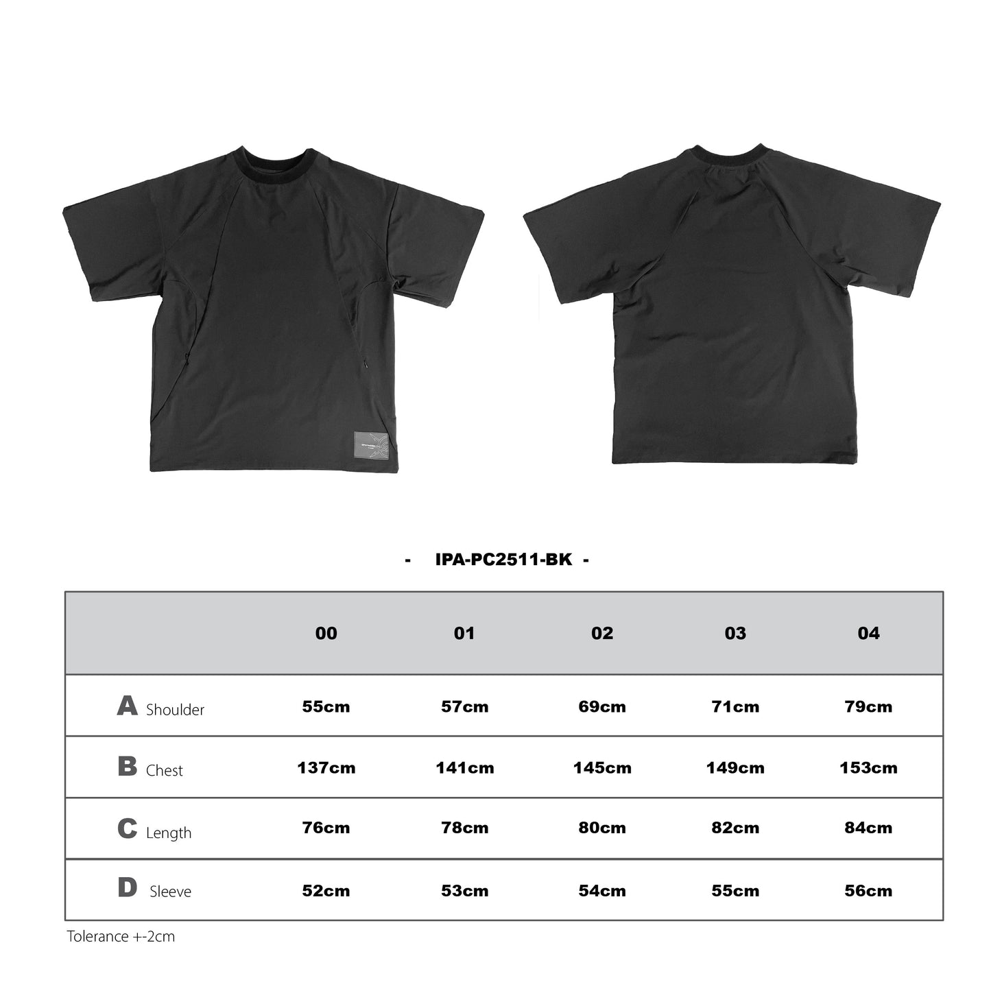 (Pre-Oeder) IPA-PC2511-  Core Structure Tee