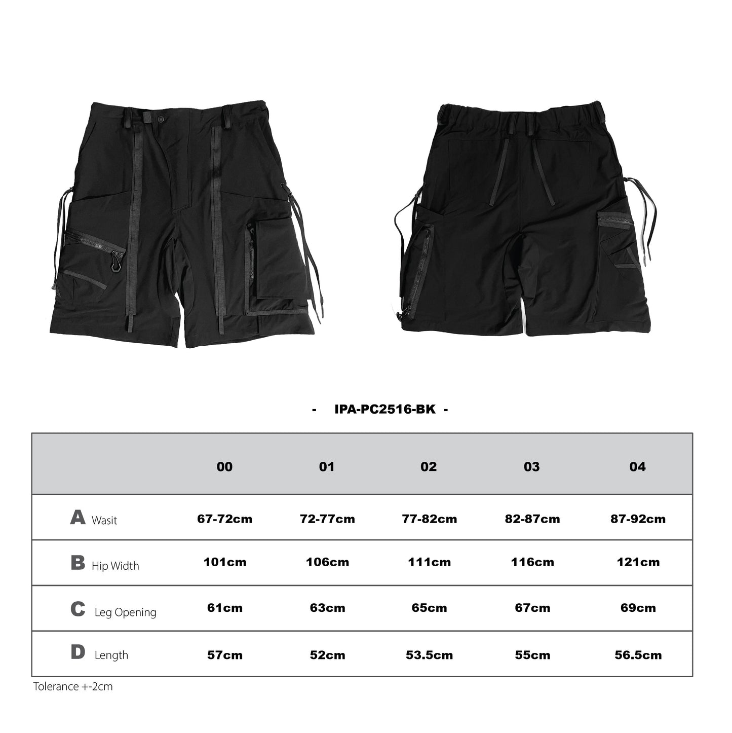 IPA-PC2517- Hybrid Cargo Shorts
